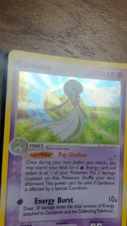 Pokemon Gardevoir 7/109 Holo Ruby and Sapphire TCG Card - Image 3