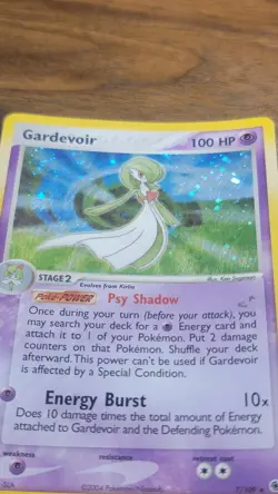 Pokemon Gardevoir 7/109 Holo Ruby and Sapphire TCG Card - Image 4