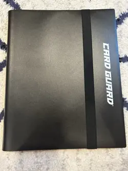 CardGuard Black Pro-Folio Trading Card Binder 9-Pocket, Holds 360 Cards - Image 1
