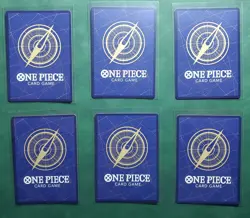 One Piece TCG OP14 Not For Sale Card Set Of 6 Azure Sea's Seven Dash Pack - Image 3