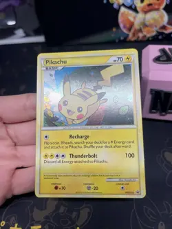 Pikachu HGSS03 TCG: 2010 HGSS Black Star Promo - NM Pokemon Card - Image 5