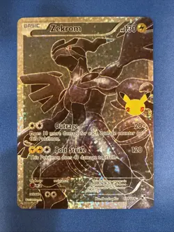 Zekrom 114/114 Celebrations Classic Collection Holo Pokemon TCG Card NM - Image 1