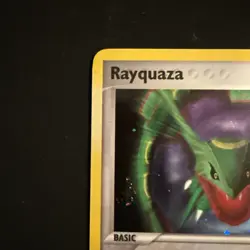 Pokemon TCG Rayquaza Holo Rare Card 3/17 Pop Series 1 - Image 2