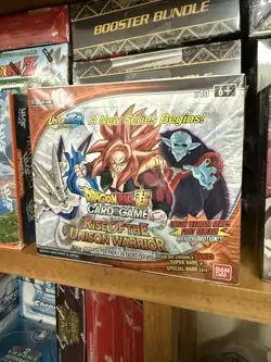 Dragon Ball Card Game Booster Box - Rise of Unison Warrior First Edition 811039033415 - Image 1