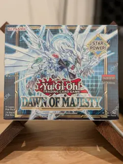 Konami Yu-Gi-Oh! Dawn of Majesty Trading Game Cards Box - 24 Packs - Image 1