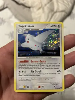 Pokemon TCG Togekiss Holo Card LV. 51 11/106 Great Encounters 2008 - Image 1