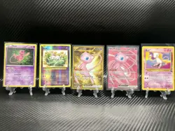 Pokemon TCG Lot Of 5 Mew Cards 151 Evolutions Promo Holo - Image 1