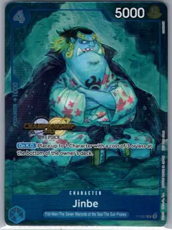 Jinbe (CS 2023 Event Pack) P-030 English - One Piece Card - NM - Image 1