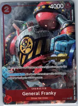 General Franky (CS 2023 Event Pack) P-027 English - One Piece Card - NM - Image 1