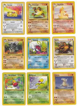 Pokemon Jungle COMPLETE SET Uncommon/Common Vintage WOTC 32 Card Lot MP-NM - Image 3