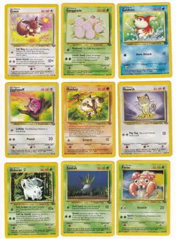 Pokemon Jungle COMPLETE SET Uncommon/Common Vintage WOTC 32 Card Lot MP-NM - Image 4