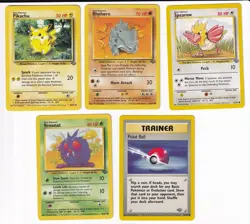 Pokemon Jungle COMPLETE SET Uncommon/Common Vintage WOTC 32 Card Lot MP-NM - Image 5
