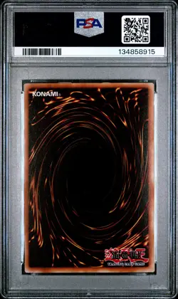 2007 YU-GI-OH! PROMO YU-GI-OH! GX CARD ALMANAC #EN001 BLIZZARD DRAGON PSA 9 - Image 2