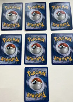 Pokemon- Pack of 7 Holo Foil Cards- 2007 (Piplup, Ambipom,Chimchar, and more!) - Image 3