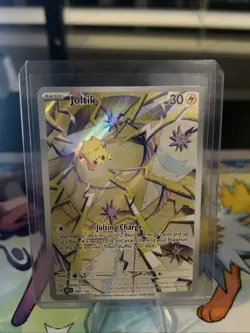 Pokemon TCG Joltik Card 150/142 Stellar Crown Illustration Rare NM Condition - Image 1