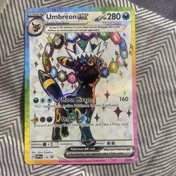 Pokemon TCG Umbreon ex SVP176 Scarlet & Violet Promo Cards Holo PSA Contender - Image 1