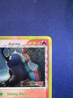 Heracross (3/101) EX Dragon Frontiers Stamped Reverse Holo Pokemon Card LP - Image 3