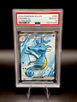 Pokemon TCG Kingdra EX Card 080/064 Shrouded Fable PSA 10 Gem Mint - Image 1