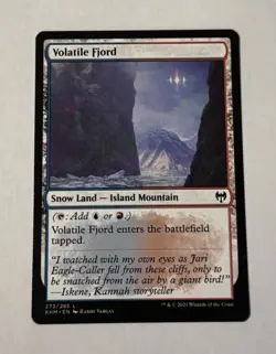 MTG Volatile Fjord - Kaldheim NM - Image 1