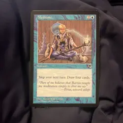 Meditate (Tempest) NM MTG - Image 1