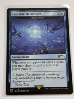 Unstable Harmonics - Rhystic Study Secret Lair Drop Series #478 - Image 1