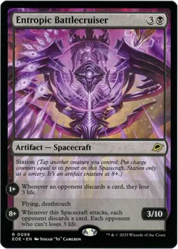 Entropic Battlecruiser - 0099 - Edge of Eternities - MTG - NM/M - Image 1