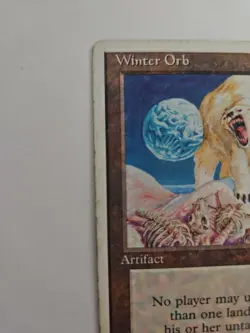 MTG Magic the Gathering Winter Orb 4th Edition MP/Damaged w/indents - Image 3