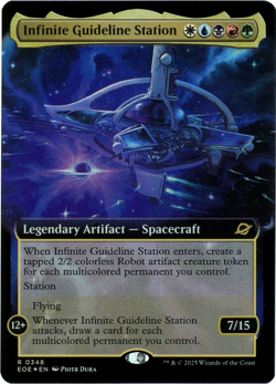 Infinite Guideline Station (Extended Art Foil) - 0348 - Edge of Eternities - MTG - Image 1