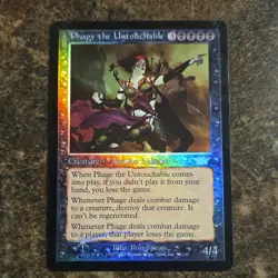Mtg - Phage the Untouchable - Legions Foil Rare - 2003 English - Image 1