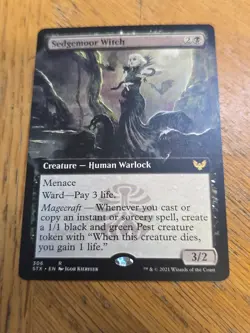 Sedgemoor Witch (Extended Art) 306 R Strixhaven: School of Mages Near Mint - Image 1