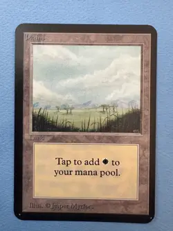 MTG Alpha Edition Plains! 1993 Vintage Magic! - Image 1