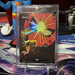 Shock - 0027 - M - Borderless - Foil - Marvel's Spider-Man - MTG - NM/M - Image 1