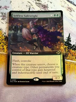 Selfless Safewright - Foil - Extended Art Lorwyn Eclipsed MTG - Image 5