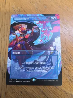 Light Play x 1 Counterspell (331) - Foil - Borderless Secret Lair Drop Series - - Image 1