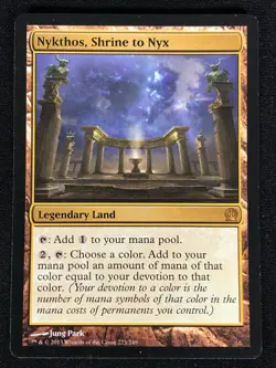 MTG Nykthos, Shrine to Nyx 223/249 Common (LP) - Image 1