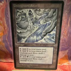 Wizards of the Coast Underground River Ice Age Land Rare Regular English - Image 1