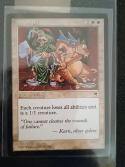 Humility - Magic the Gathering Tempest 1997 MTG LP - Image 3