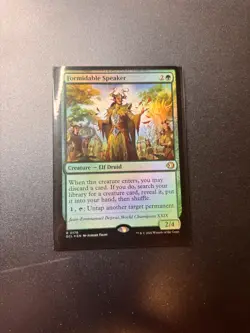 Magic the Gathering: Formidable Speaker Lorwyn Eclipsed Foil - Image 1