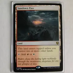 Sundown Pass - NM - Innistrad Remastered INR - MTG - Image 1