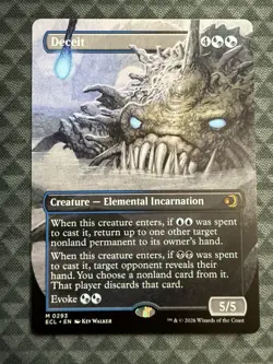 MTG Deceit #0293 Borderless Mythic Lorwyn Eclipsed (ECL) - Image 2