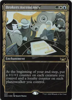 Brokers Ascendancy (Showcase) - FOIL - R Streets of New Capenna 297 - MTG - Image 1