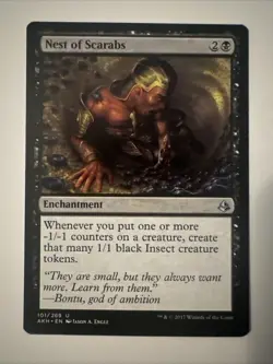 Magic: The Gathering Nest of Scarabs Enchantment Amonkhet - Image 1