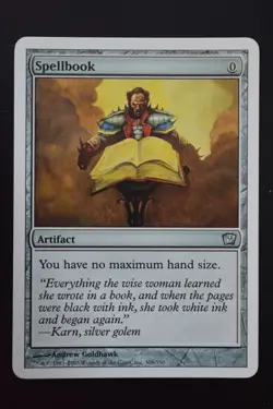 Magic The Gathering MTG SPELLBOOK Ninth Edition LP Lightly Played - Image 1