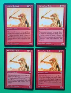 Magic the Gathering MTG Mirage HIVIS OF THE SCALE X 4 VLP/EX RARE 1996 Nice!! - Image 1