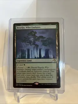 Boseiju, Who Endures - Normal NM - Kamigawa: Neon Dynasty MTG #266/302 - Image 1