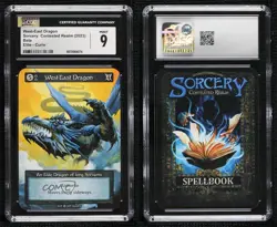 2023 Sorcery: Contested Realm - Beta West-East Dragon CGC 9 Mint - Image 3