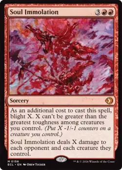Soul Immolation [Lorwyn Eclipsed] MTG - Image 1