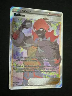 Raihan 202/203 Evolving Skies Full Art Trainer Ultra Rare Pokemon TCG NM/MINT - Image 4