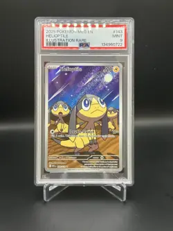 Helioptile - Mega Evolution - 143/132 - Illustration Rare - PSA 9 - Pokemon TCG - Image 1