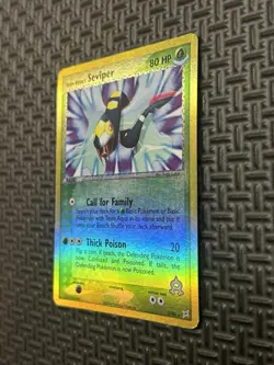 Pokemon Card - Team Aqua's Seviper Team Magma vs Team Aqua 17/95 Reverse Holo - Image 3